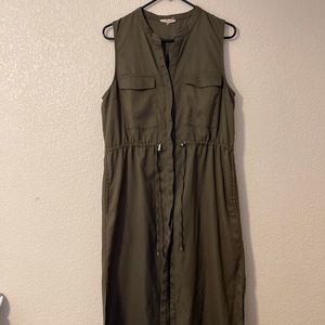 Hunter Green Maxi dress